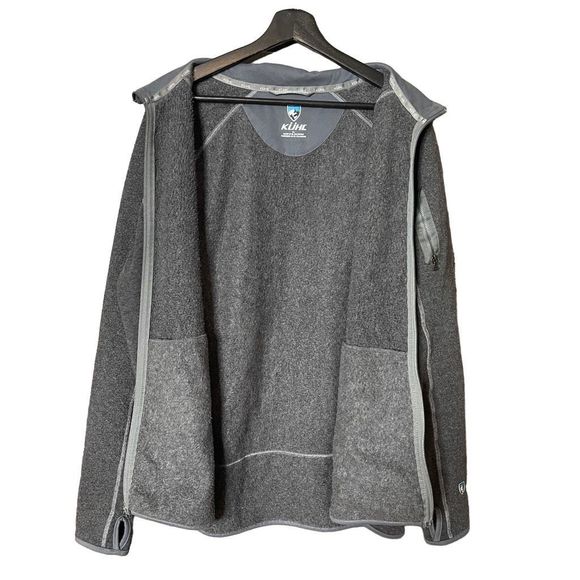 Kuhl Alfpaca Kashmira Full Zip Jacket Mens Large - Picture 3 of 3